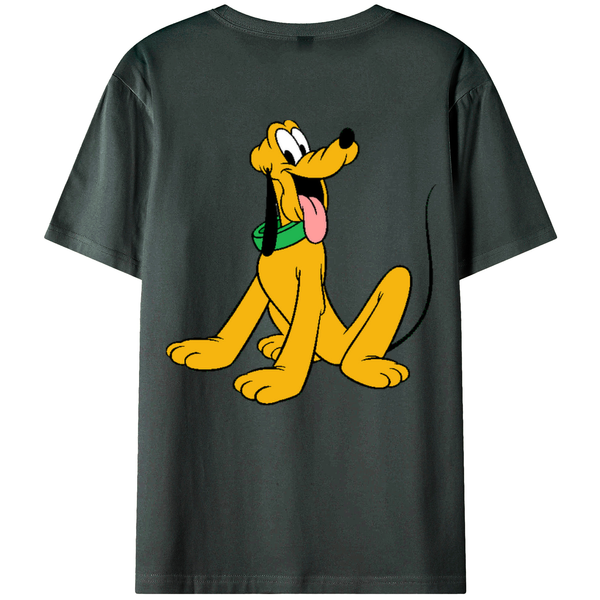 ミッキーマウス Mickey Mouse 綿100％ メンズ半袖Tシャツ（バックプリント） 通気性